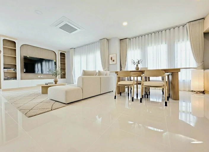 ติดตั้งม่านลอน