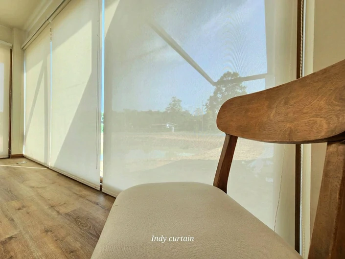 ผลงานติดตั้งม่านม้วน